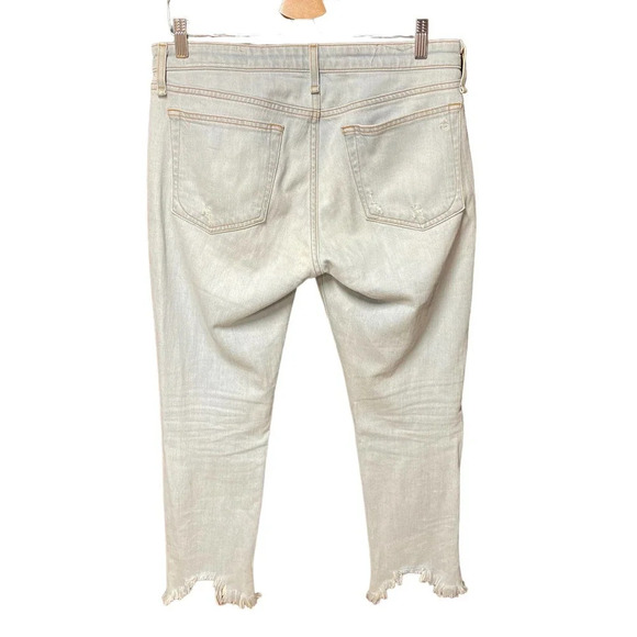 Rag and Bone Dre Jeans Low-Rise Slim Boyfriend Blue Medium Wash Size 28 - Picture 7 of 10